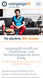 Mobile Screenshot of campaignfit.ch
